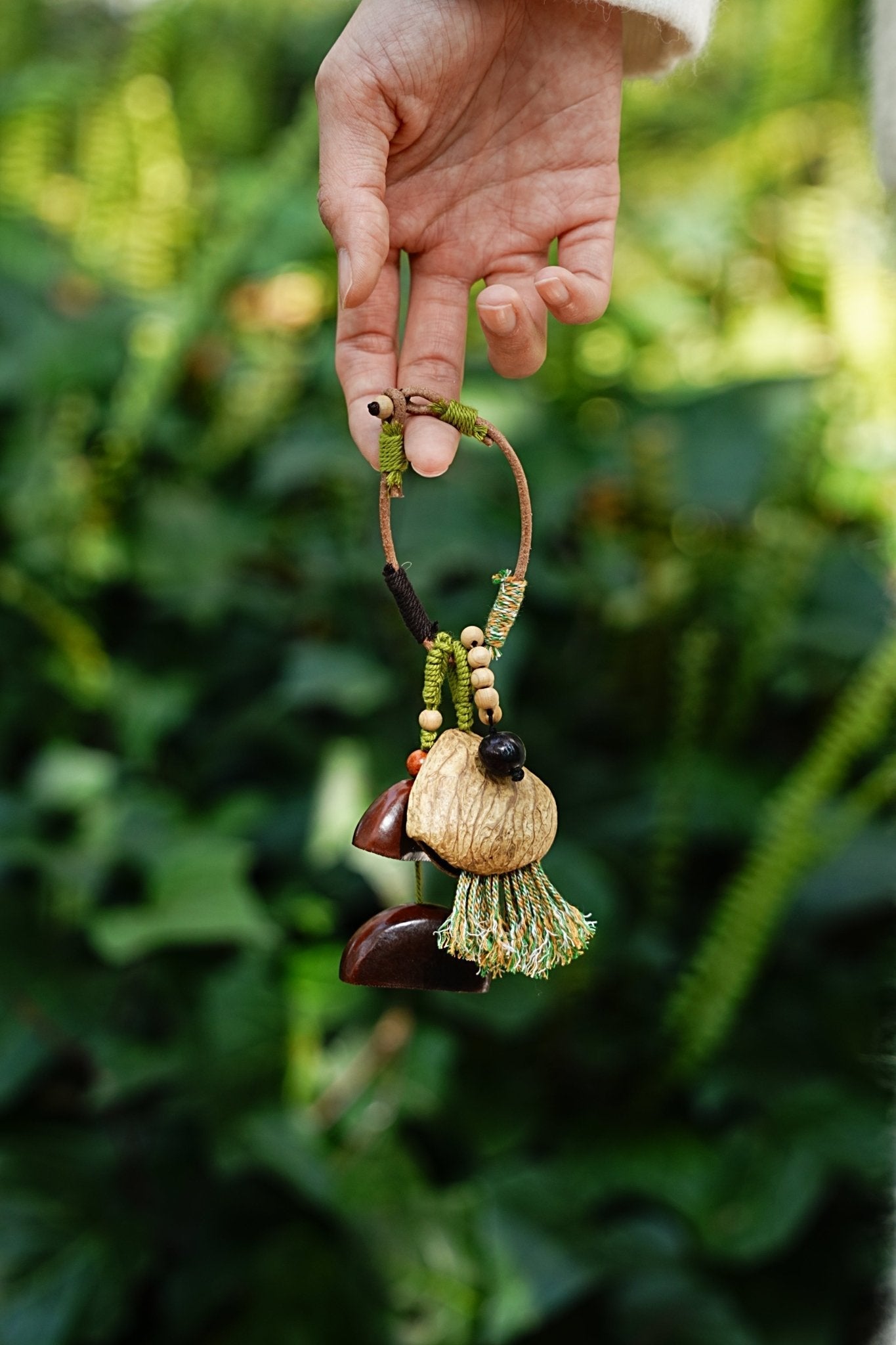 "The Forest Bell" Seed Tassel Charm