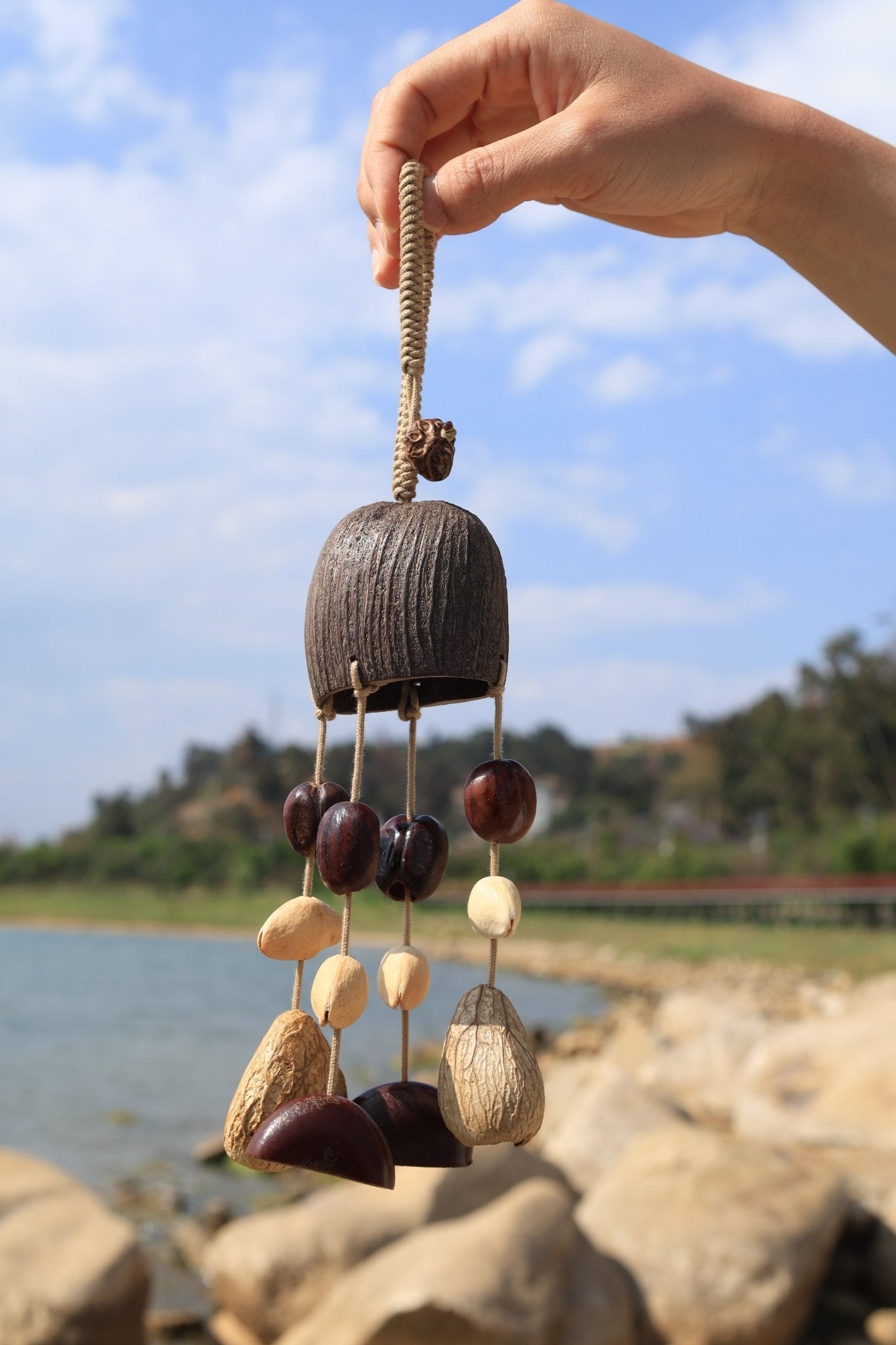 "Forest Chime" Seed Bell Mobile