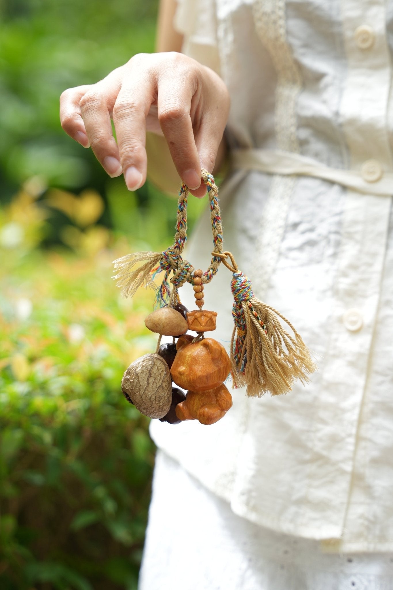 "Little Bear Guardian" Nurture Seed Charm