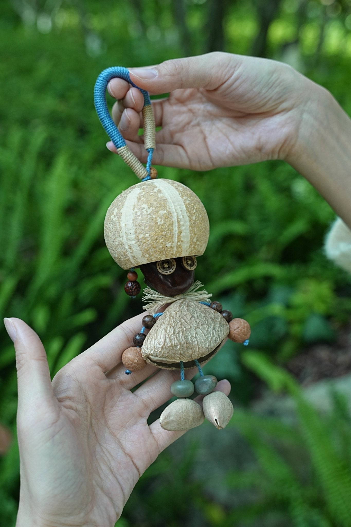 "Mushroom Sprite" Big-Head Seed Doll