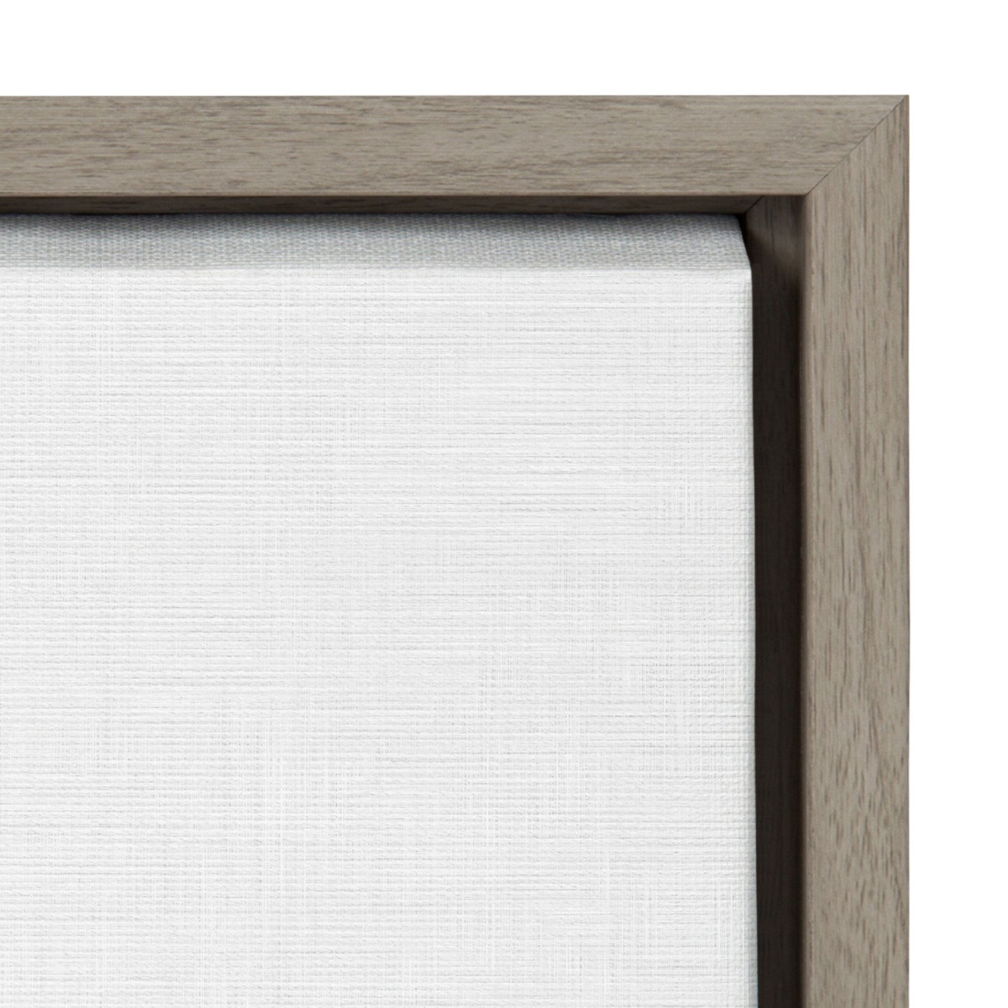 Sylvie Hockey Stick and Puck Framed Canvas, Gray 18x24